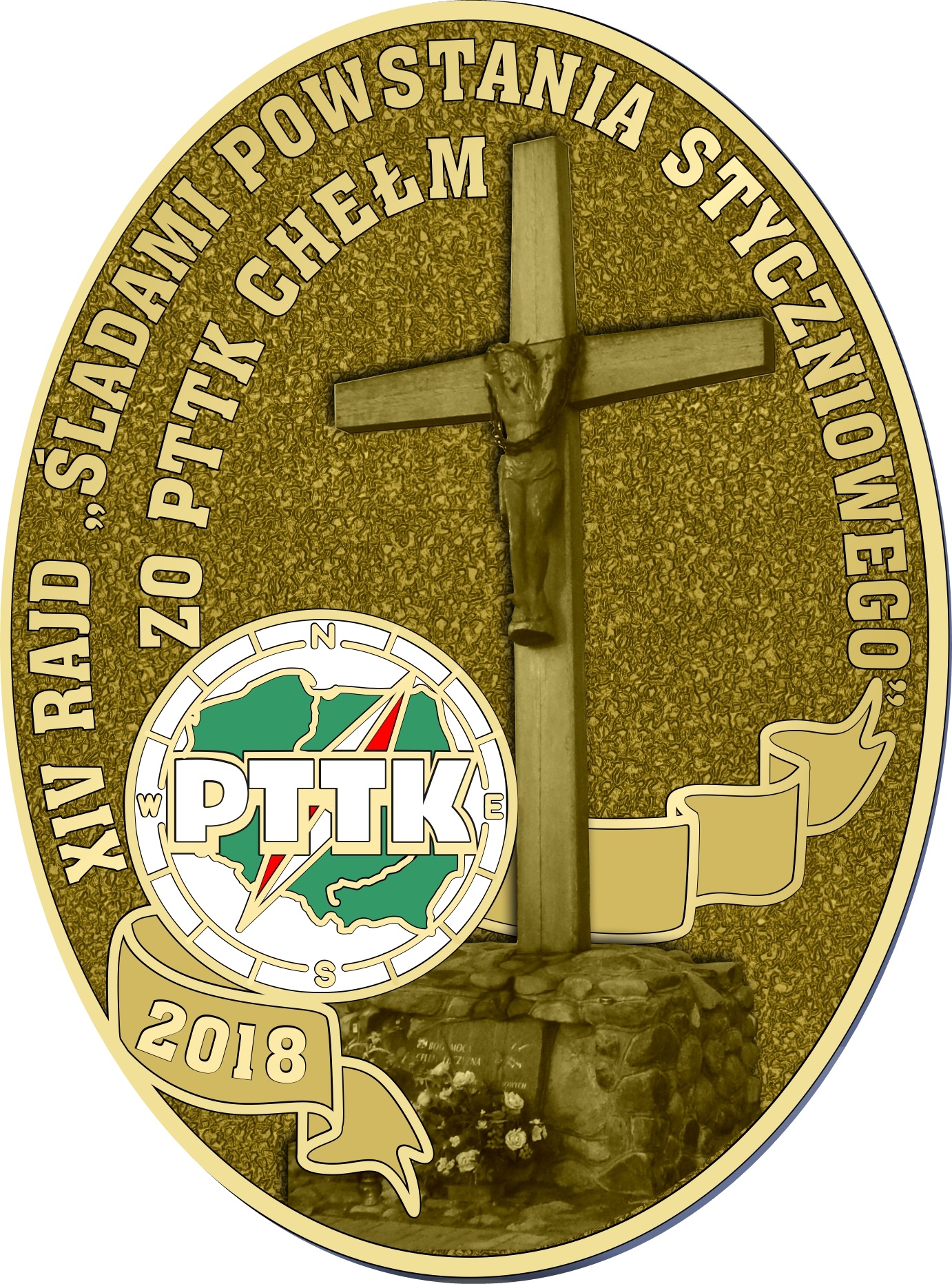 XIV RAJD ŚLADAMI POWSTANIA STYCZNIOWEGO ZO PTTK CHEŁM 2018 2 crop